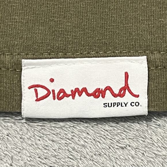 Diamond Supply Co. T Shirt Mens XL Green Game Assn. Est. 1998 Short Sleeve Tee - Picture 13 of 15